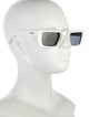 Prada Square Tinted Sunglasses