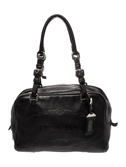 Prada Vitello Daino Leather Top Handle Bag