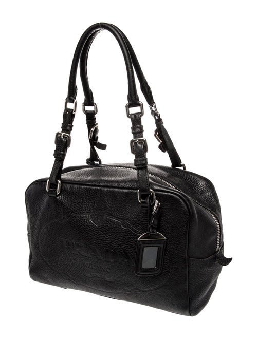 Prada Vitello Daino Leather Top Handle Bag