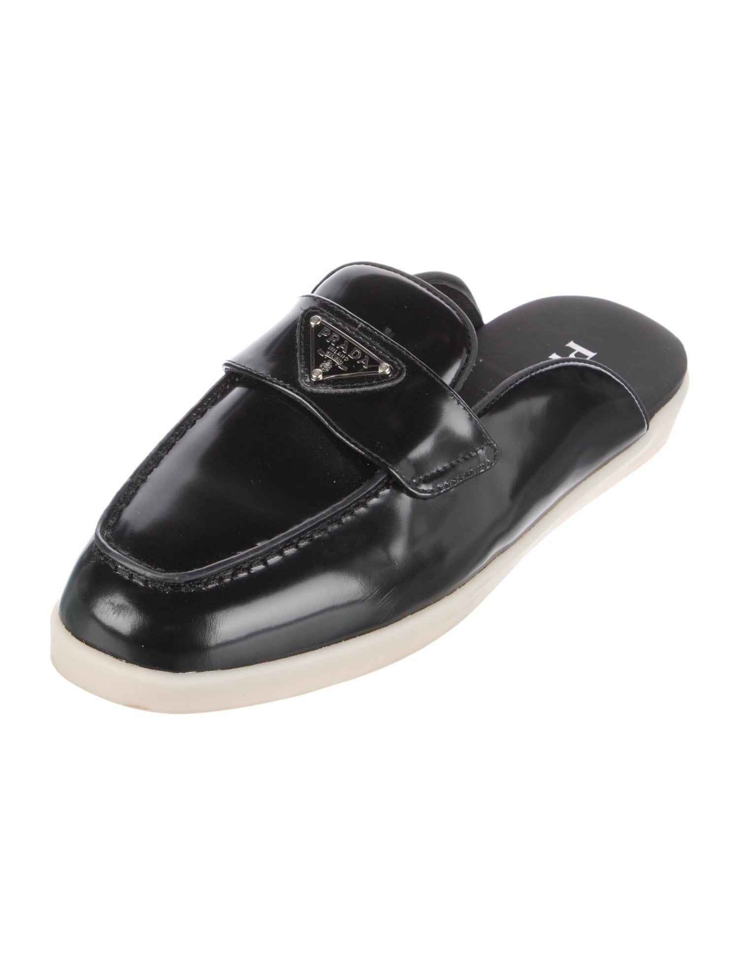 Prada Leather Mules