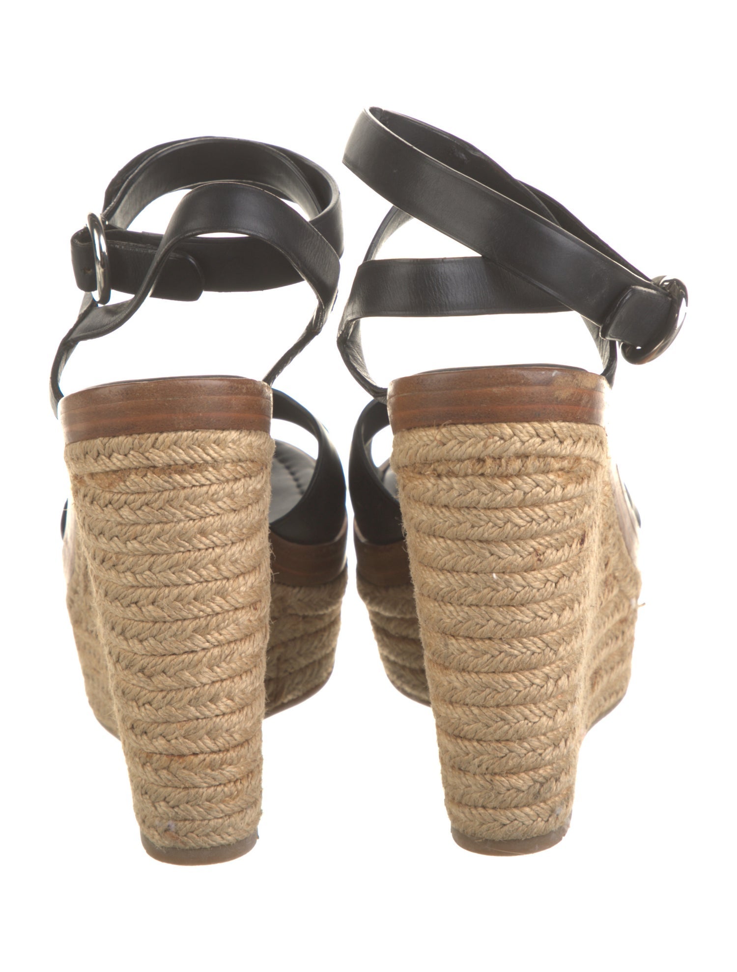 Prada Leather Espadrilles