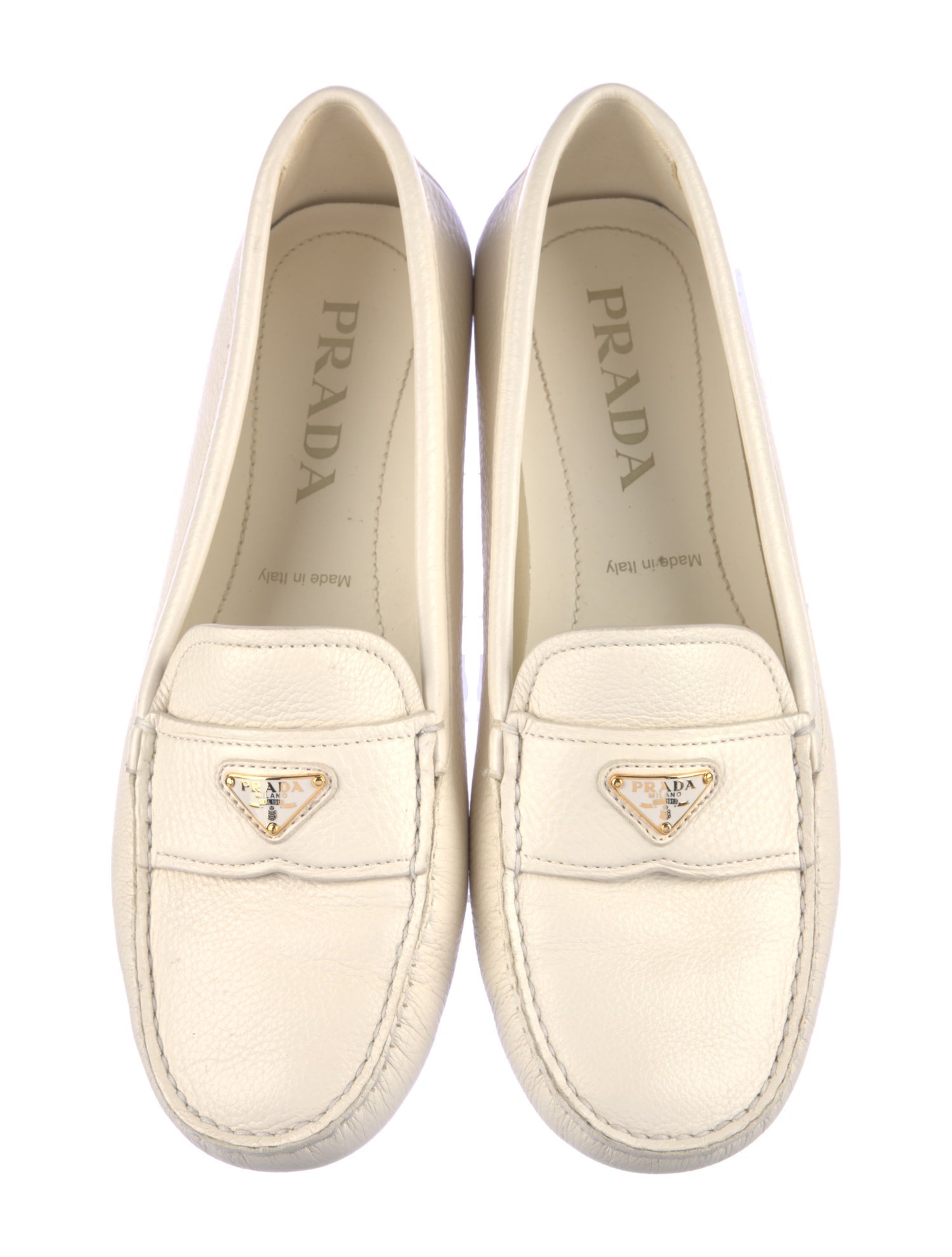 Prada Leather Loafers