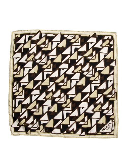 Prada Silk Printed Scarf