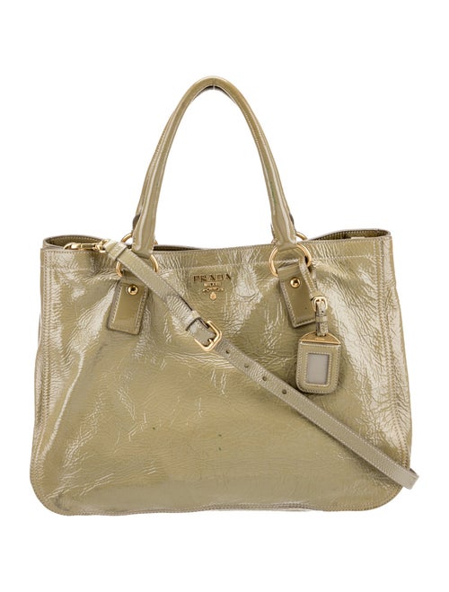 Prada Patent Leather Tote