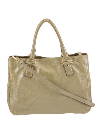 Prada Patent Leather Tote