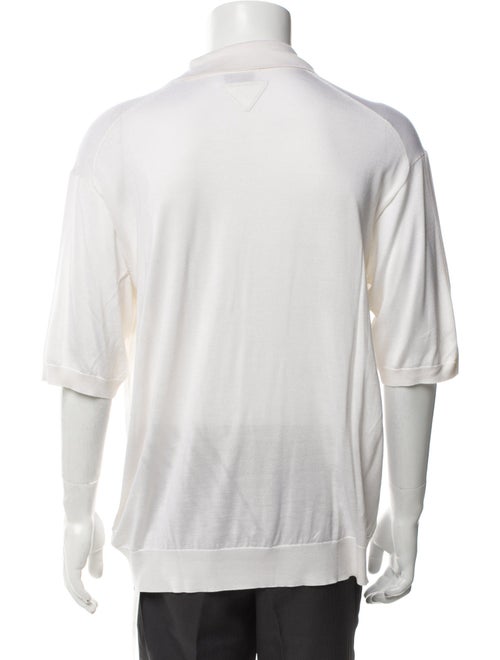 Prada 2023 Silk Polo Shirt