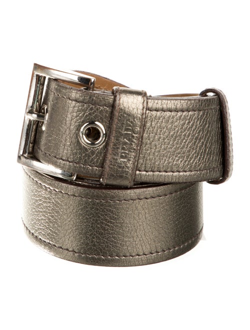Prada Glace Calf Leather Belt