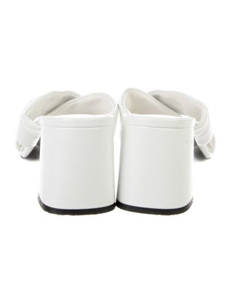 Prada Leather Slides