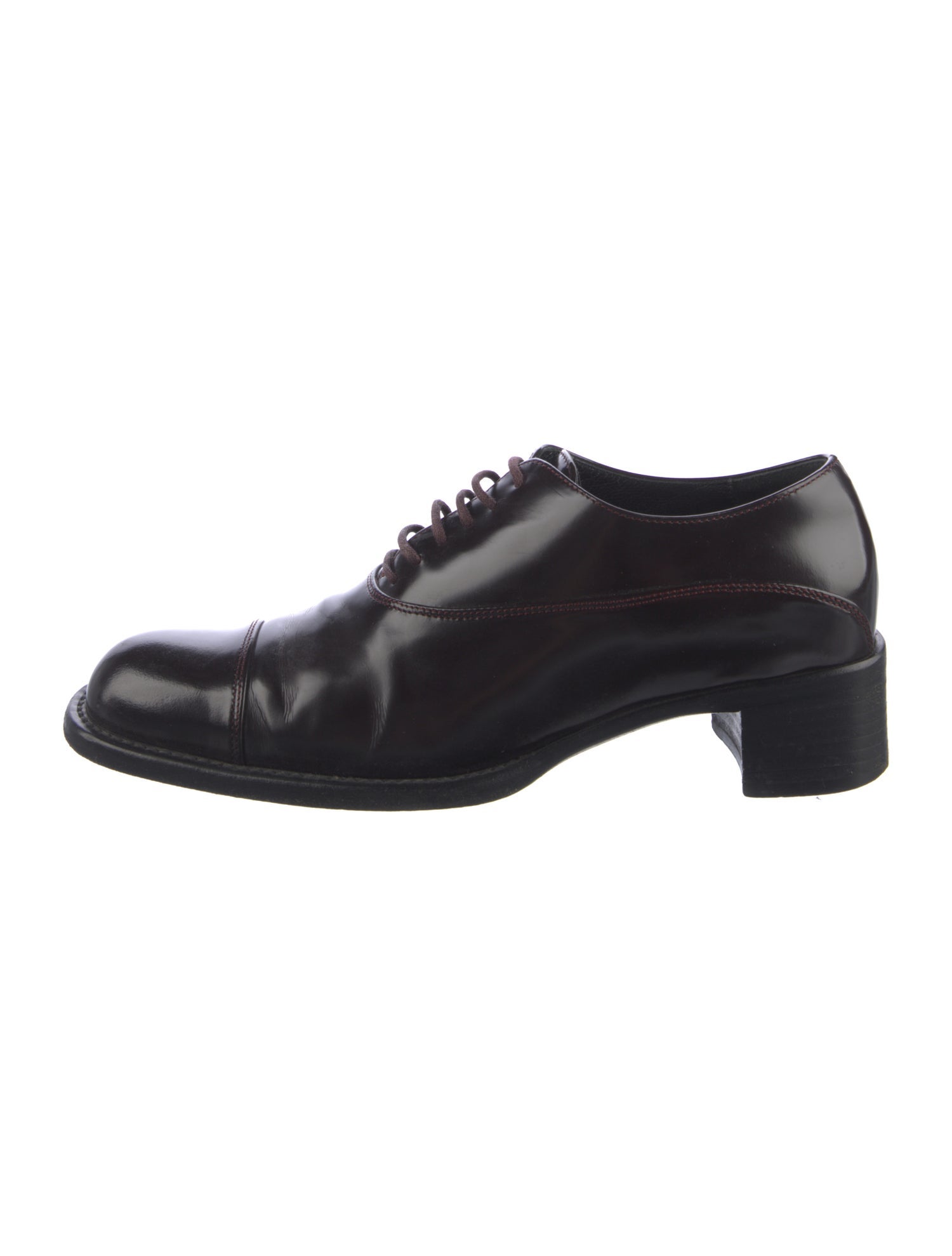 Prada Leather Oxfords