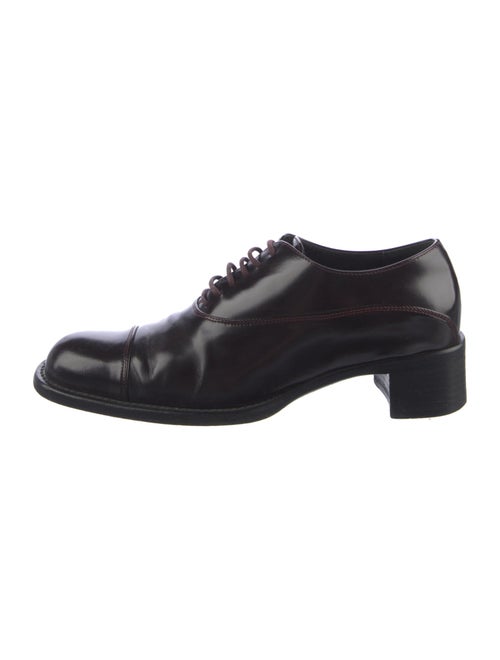 Prada Leather Oxfords