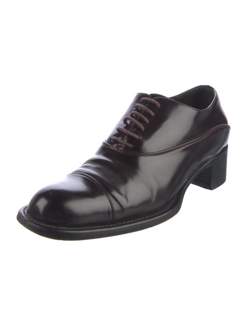 Prada Leather Oxfords