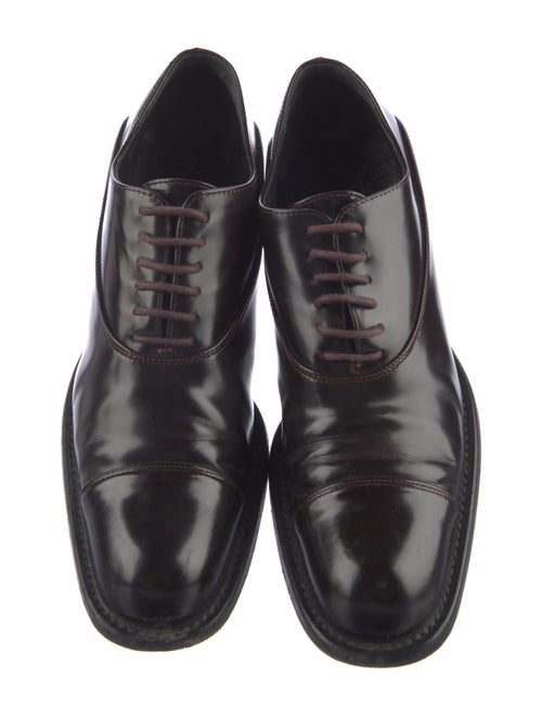 Prada Leather Oxfords