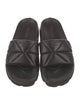 Prada Quilted Pattern Leather Slides