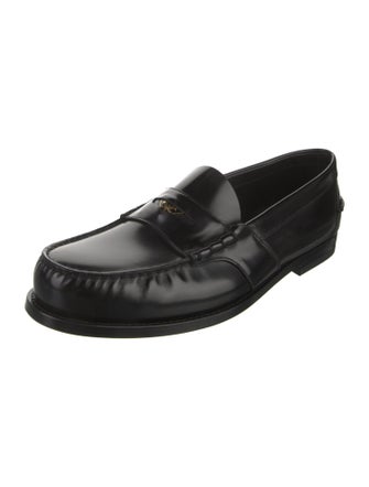 Prada Leather Dress Loafers