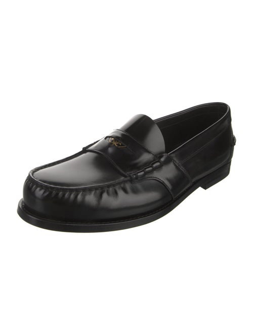 Prada Leather Dress Loafers