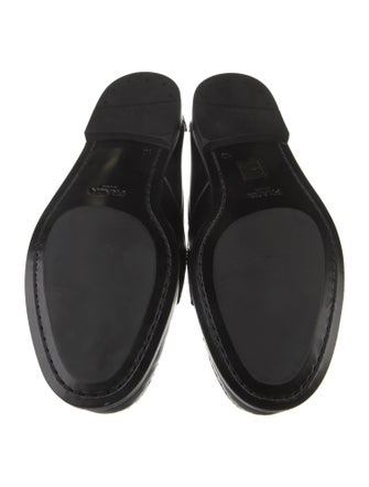 Prada Leather Dress Loafers