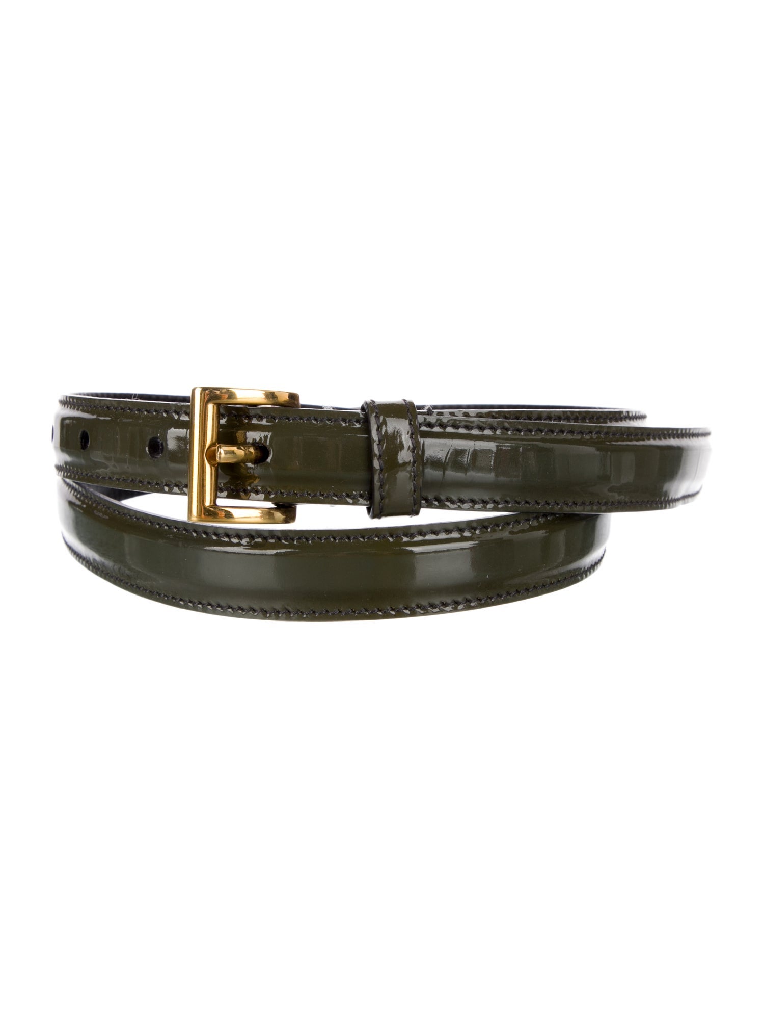 Prada Patent Leather Belt