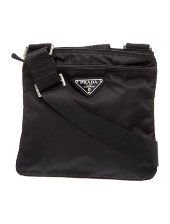Prada Vela Nylon Messenger Bag