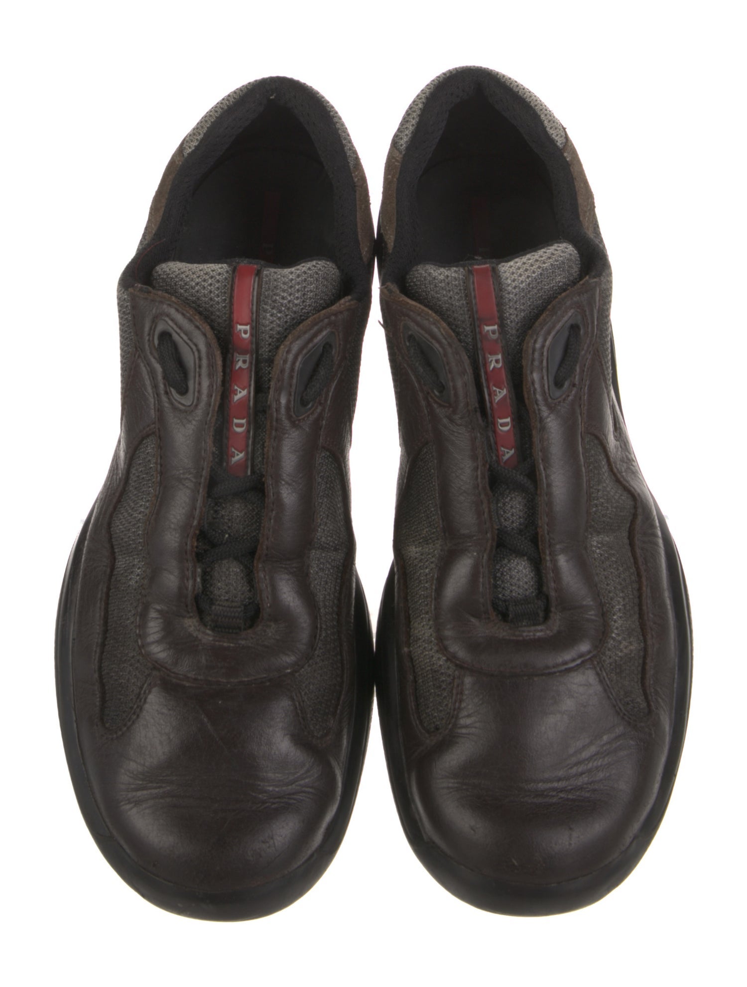 Prada Sport Leather Sneakers