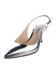 Prada Patent Leather Slingback Pumps