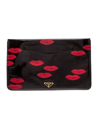 Prada Patent Leather Clutch