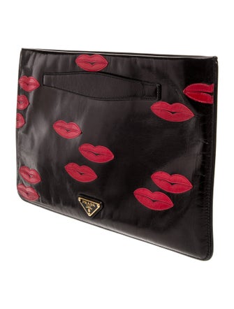 Prada Patent Leather Clutch