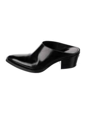 Prada Leather Mules
