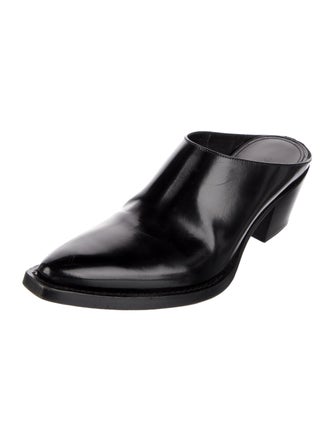 Prada Leather Mules