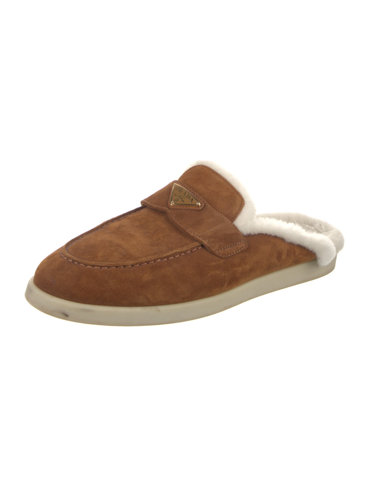 Prada Suede Slippers