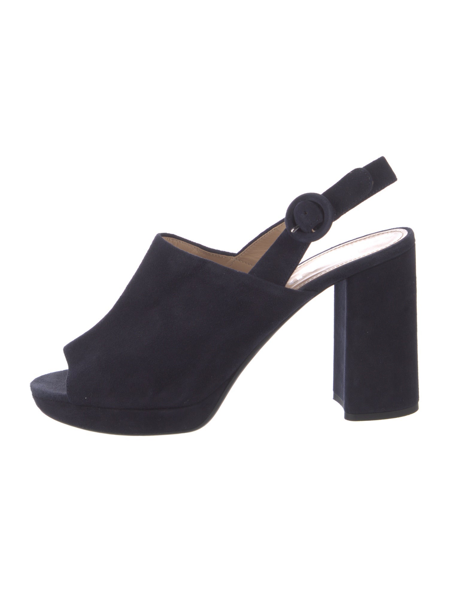 Prada Suede Slingback Pumps