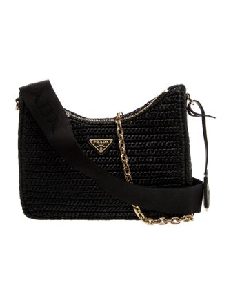 Prada Enameled Metal Triangle Re-Edition 2005