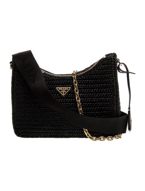 Prada Enameled Metal Triangle Re-Edition 2005