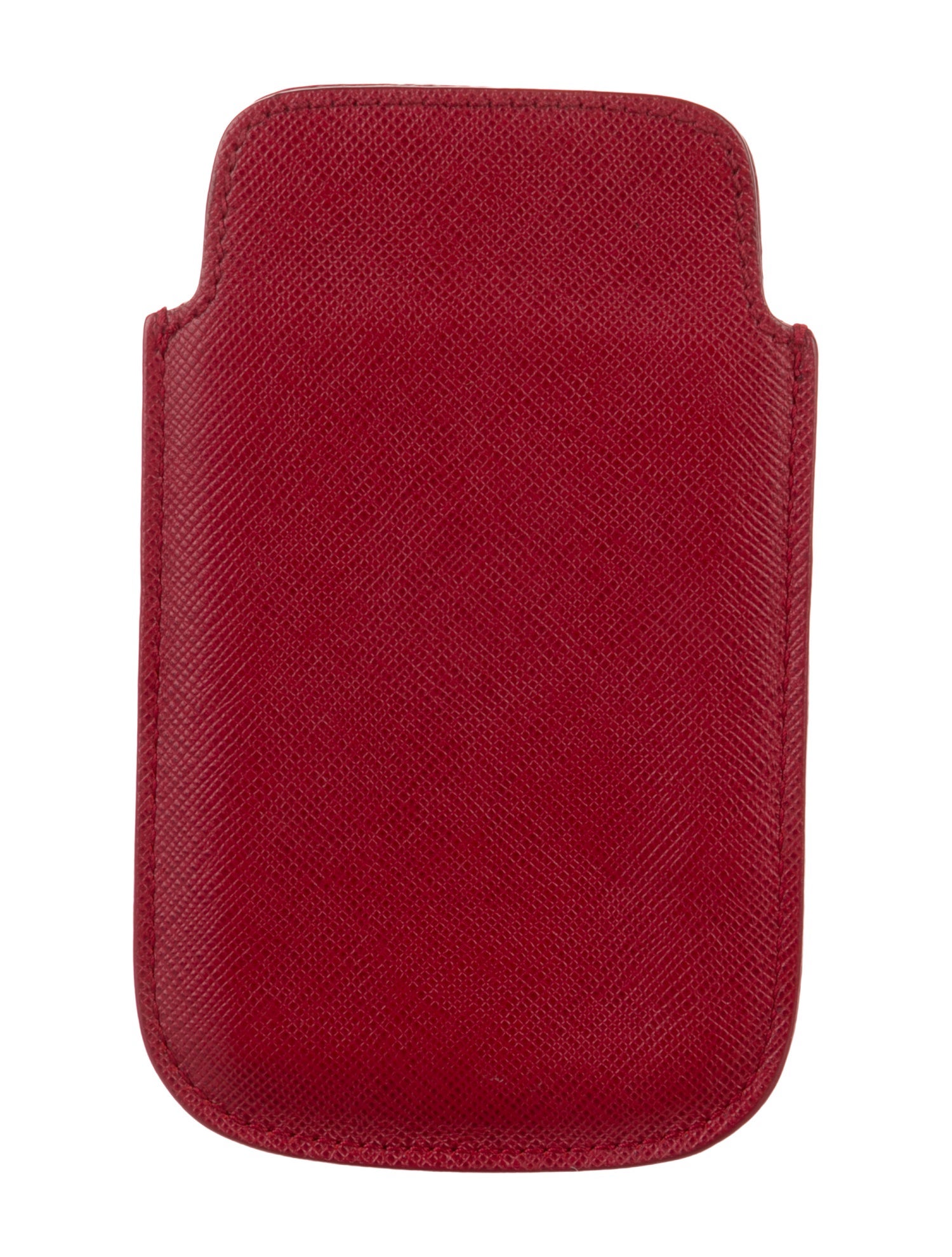 Prada Women's Saffiano Leather Phone Pouch