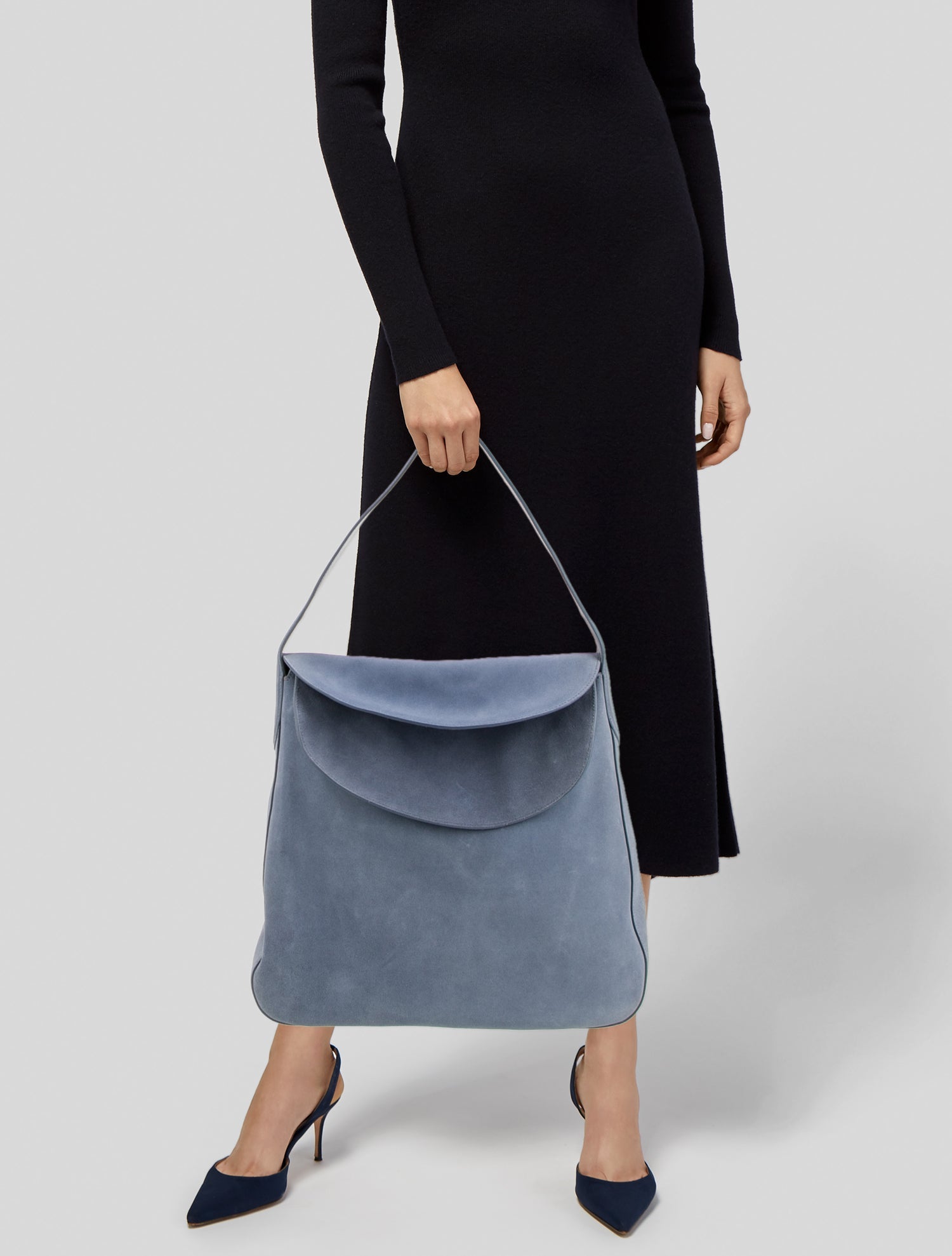 Prada Scamosciato Suede Hobo