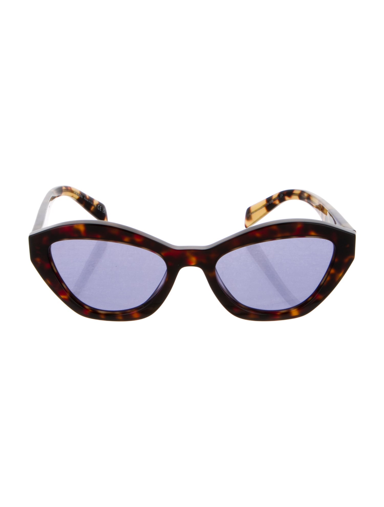 Prada Cat-Eye Tinted Sunglasses