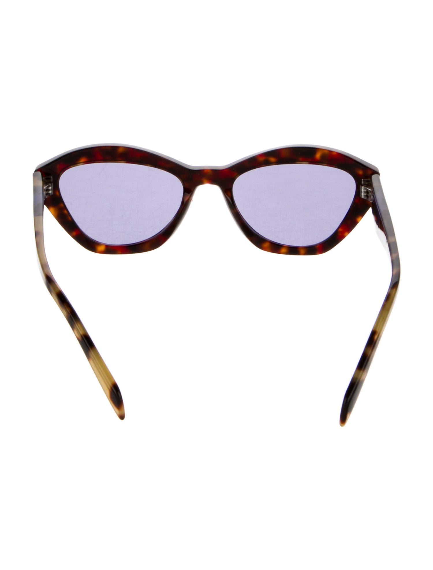 Prada Cat-Eye Tinted Sunglasses