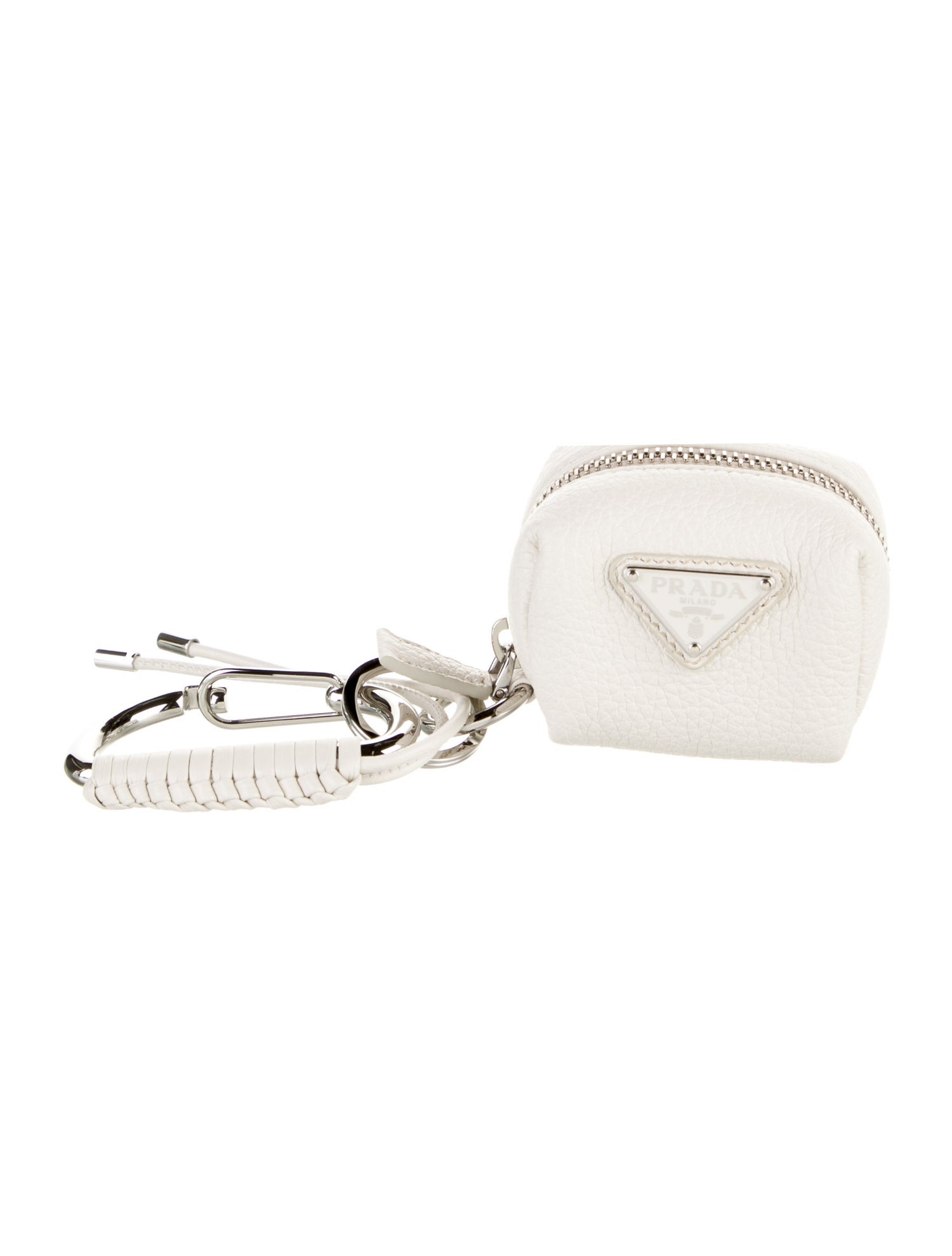 Prada Calfskin Mini Pouch Bag Charm