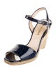 Prada Patent Leather Espadrilles
