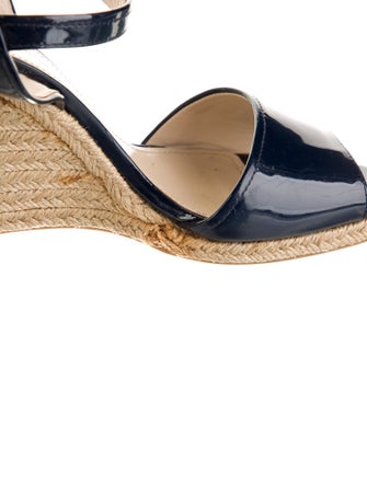 Prada Patent Leather Espadrilles