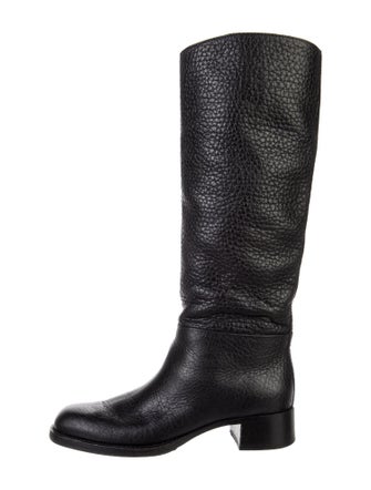 Prada Leather Riding Boots