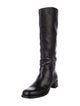 Prada Leather Riding Boots