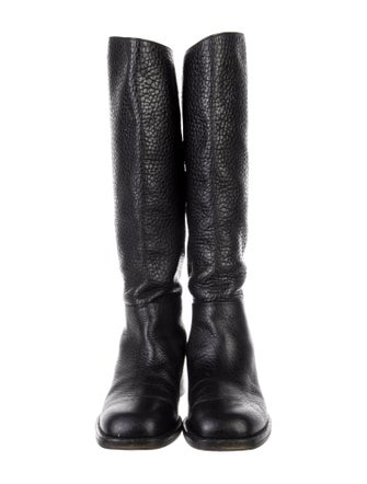 Prada Leather Riding Boots