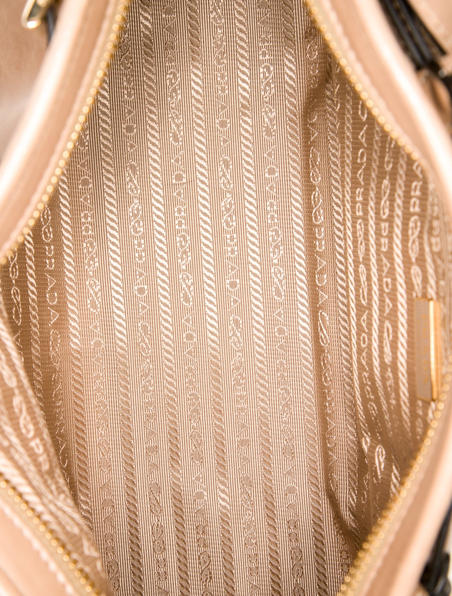 Prada Enameled Metal Triangle Soft Lux Bonnie Medium 2024