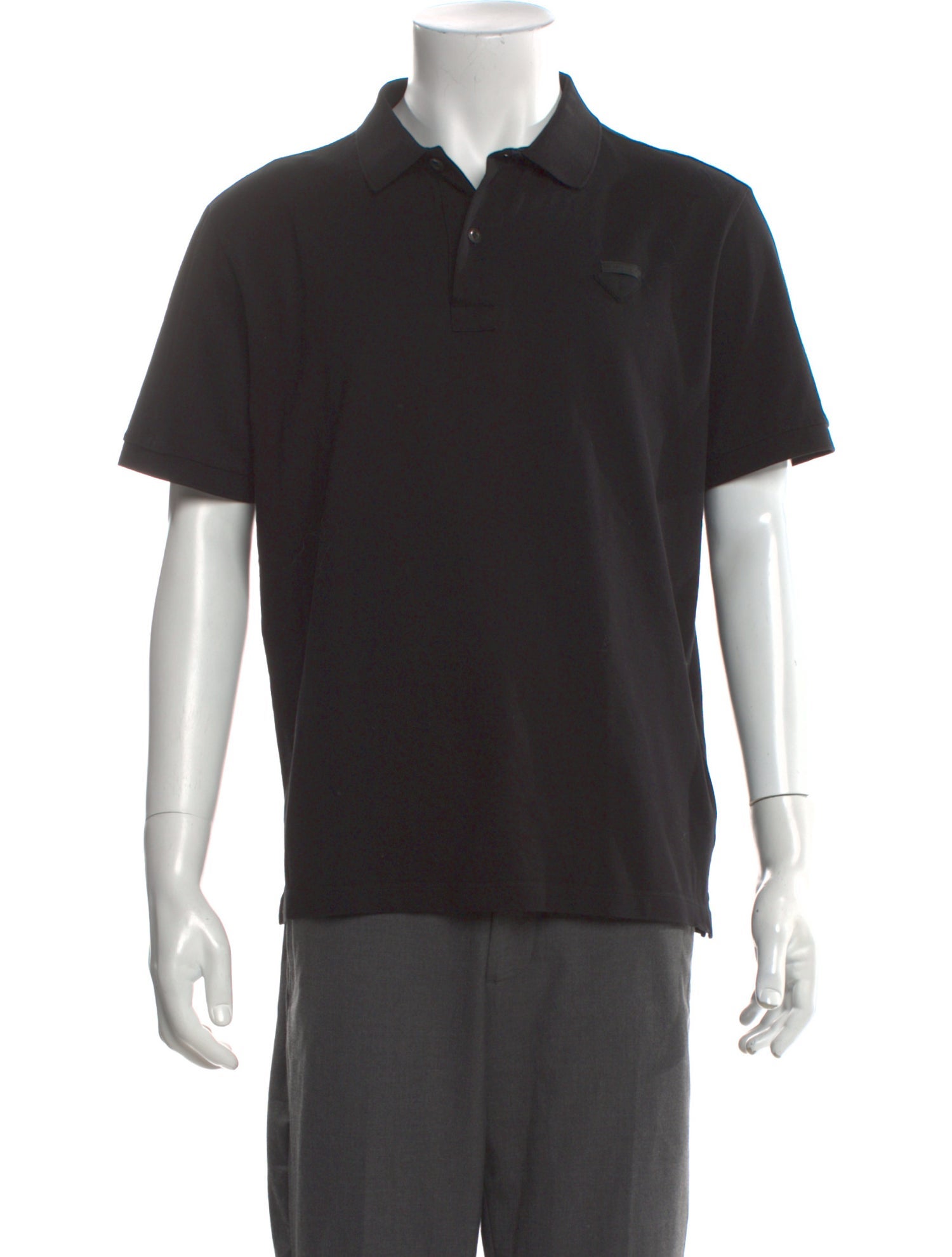 Prada 2021 Signature Logo Polo Shirt