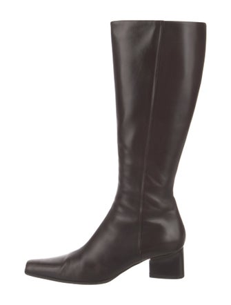 Prada Leather Riding Boots