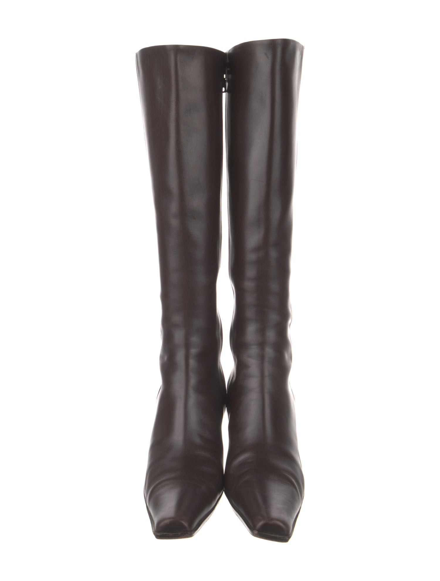 Prada Leather Riding Boots