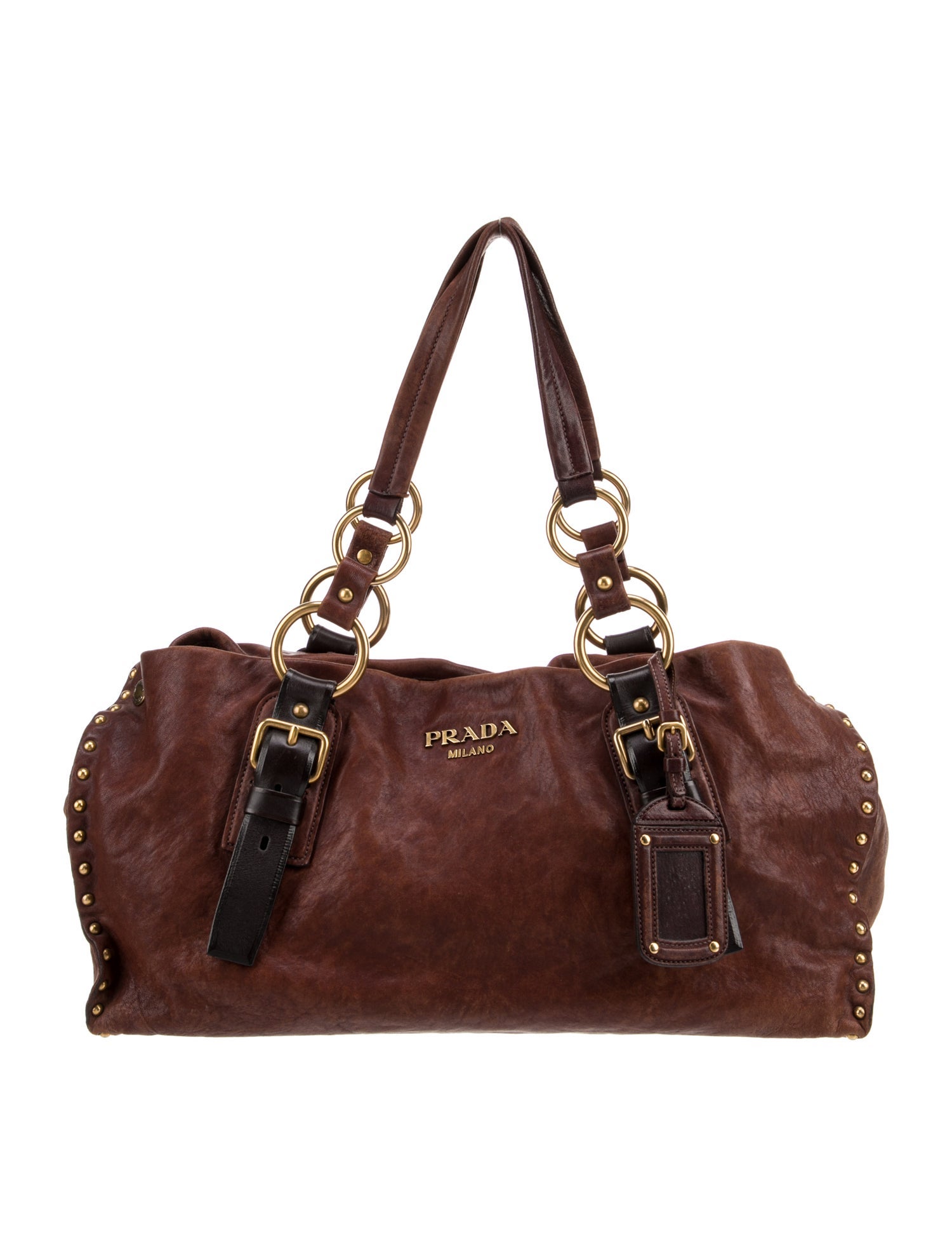 Prada Nappa Leather Shoulder Bag
