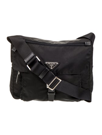 Prada Vela Nylon Crossbody Bag