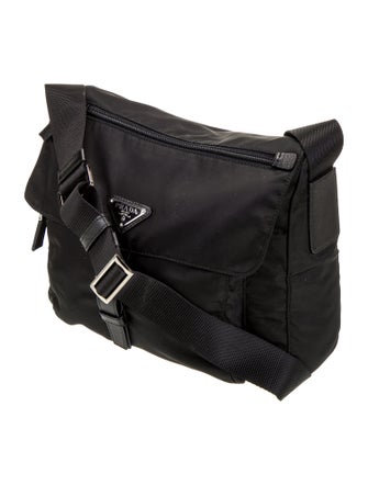 Prada Vela Nylon Crossbody Bag
