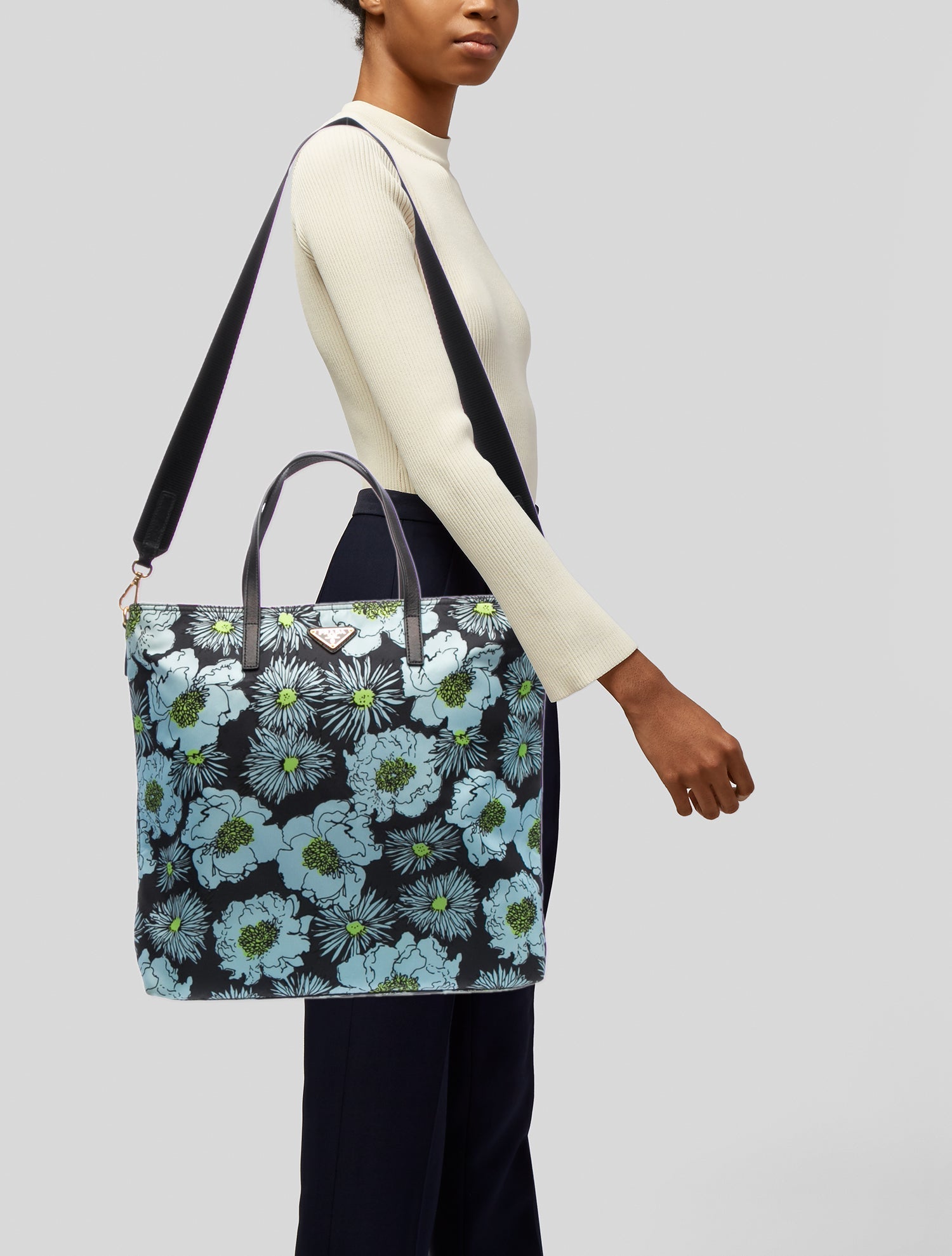 Prada Tessuto Nylon Top Handle Bag